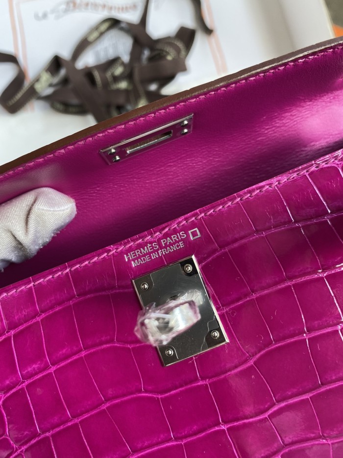 Mini 19 Kelly Alligator“19*13*7CM”-0048=