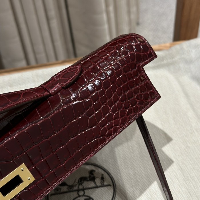 Kelly Cut 31 Porosus Crocodile“31*13*2.5CM”-0058=