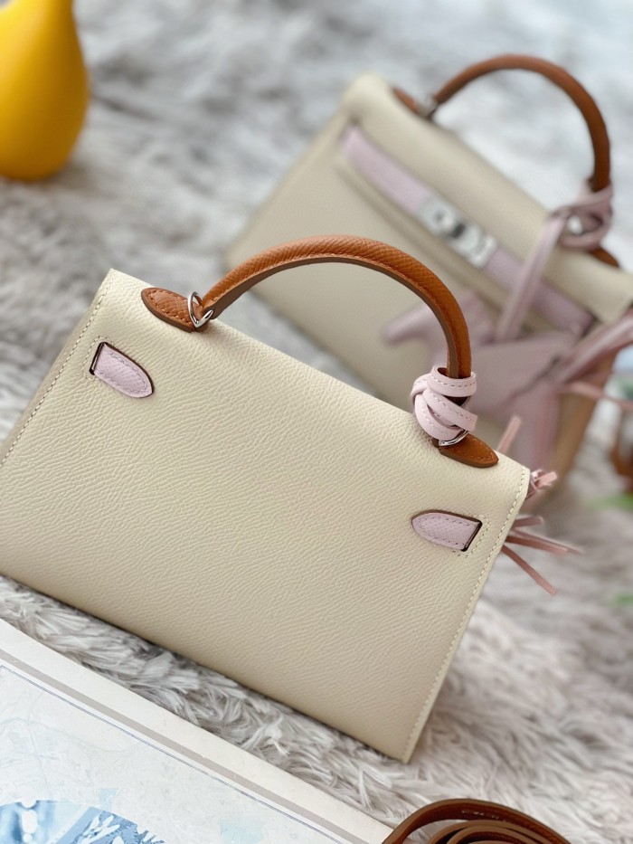 Mini Kelly  Epsom“19*13*7CM”-0011=