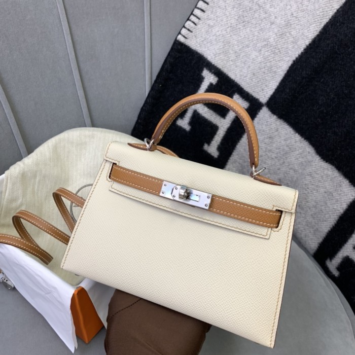 Mini Kelly  Epsom“19*13*7CM”-0011=