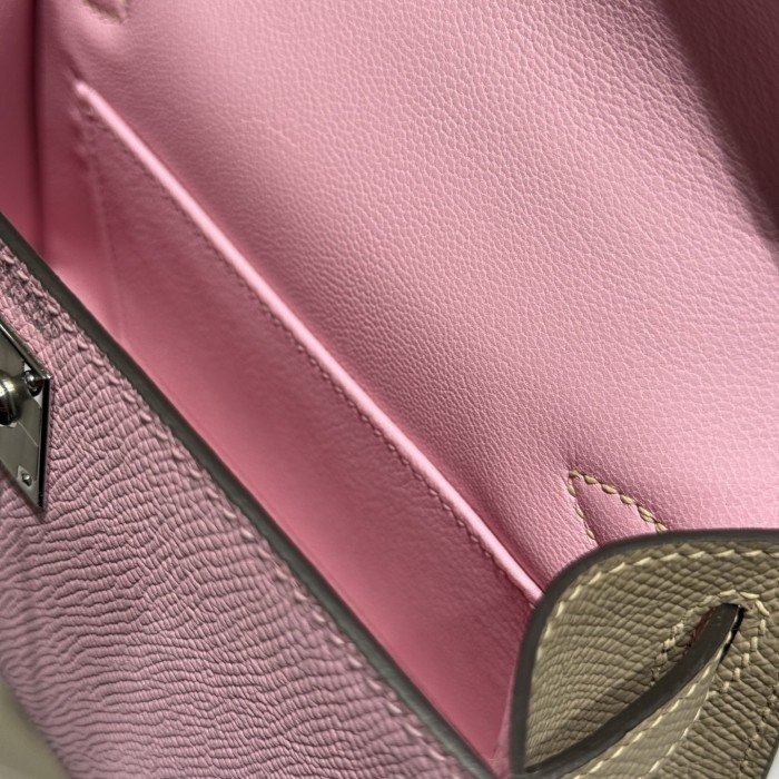 Mini Kelly  Epsom“19*13*7CM”-0011=
