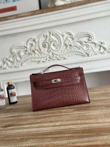 Mini Kelly Cowhide“22*14*8CM”-0011=