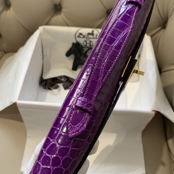 Kelly Cut 31 Porosus Crocodile“31*13*2.5CM”-0058=