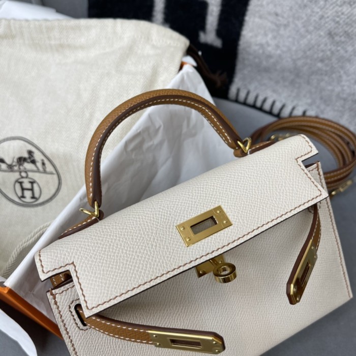 Mini Kelly  Epsom“19*13*7CM”-0011=