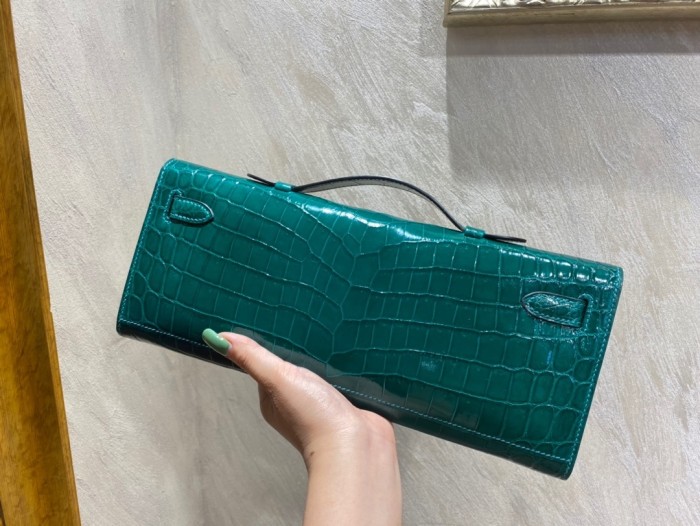 Kelly Cut Niloticus Crocodile“31*12*5CM”-0058=