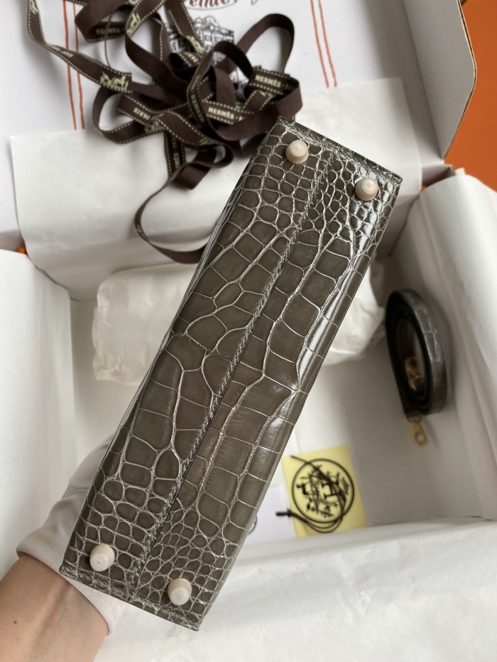 Mini 19 Kelly Alligator“19*13*7CM”-0048=