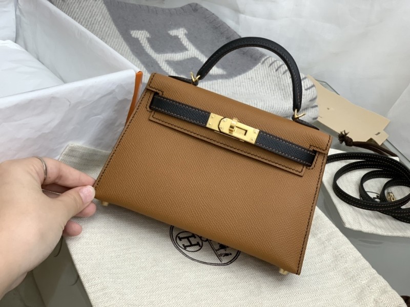 Mini Kelly  Epsom“19*13*7CM”-0011=