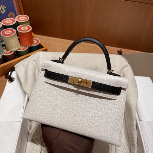 Mini Kelly  Epsom“19*13*7CM”-0011=