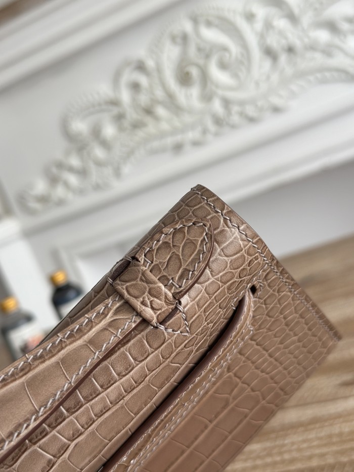 Mini Kelly Cowhide“22*14*8CM”-0011=