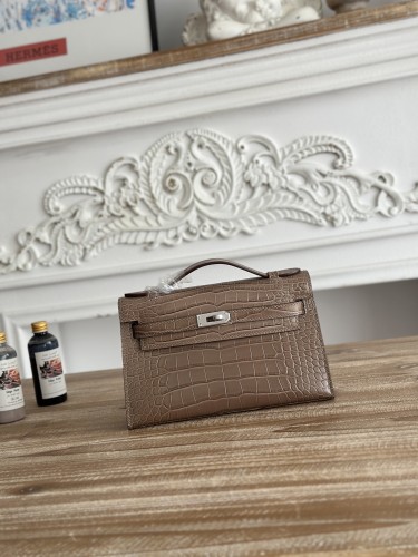 Mini Kelly Cowhide“22*14*8CM”-0011=