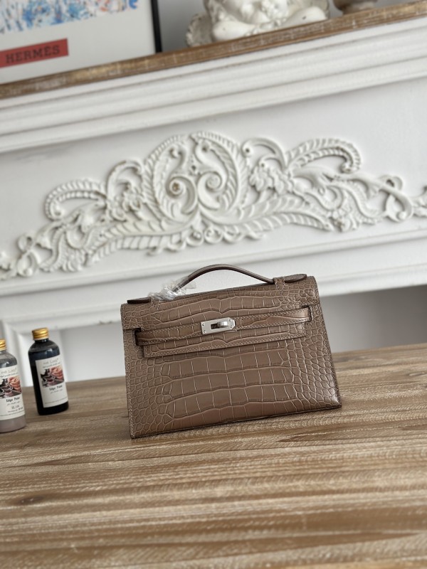 Mini Kelly Cowhide“22*14*8CM”-0011=