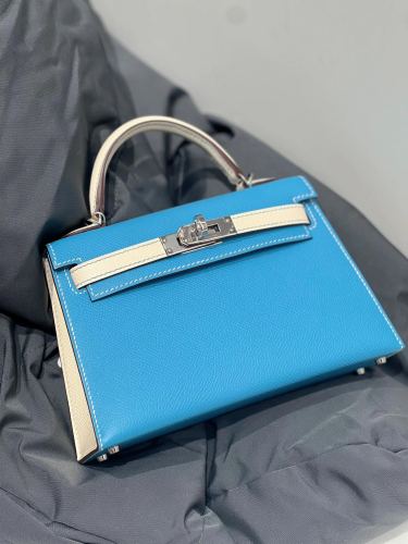 Mini Kelly  Epsom“19*13*7CM”-0011=