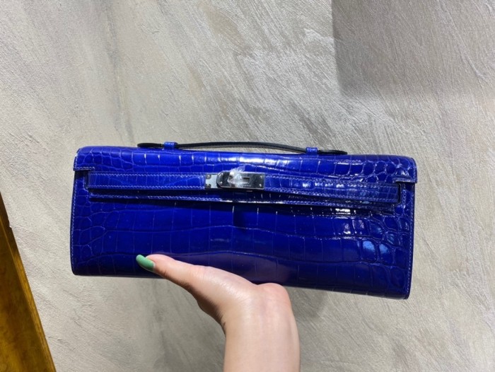 Kelly Cut Niloticus Crocodile“31*12*5CM”-0058=