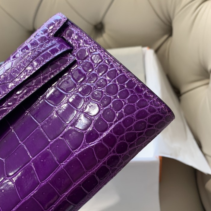 Kelly Cut 31 Porosus Crocodile“31*13*2.5CM”-0058=