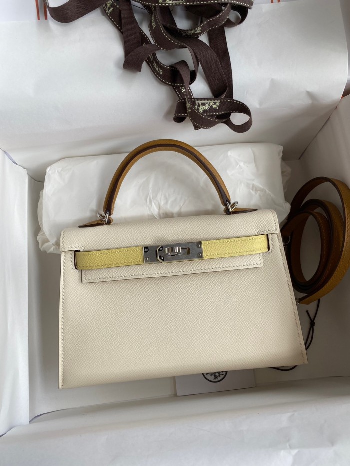 Mini Kelly  Epsom“19*13*7CM”-0011=