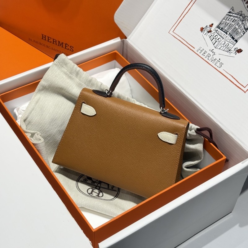 Mini Kelly  Epsom“19*13*7CM”-0011=