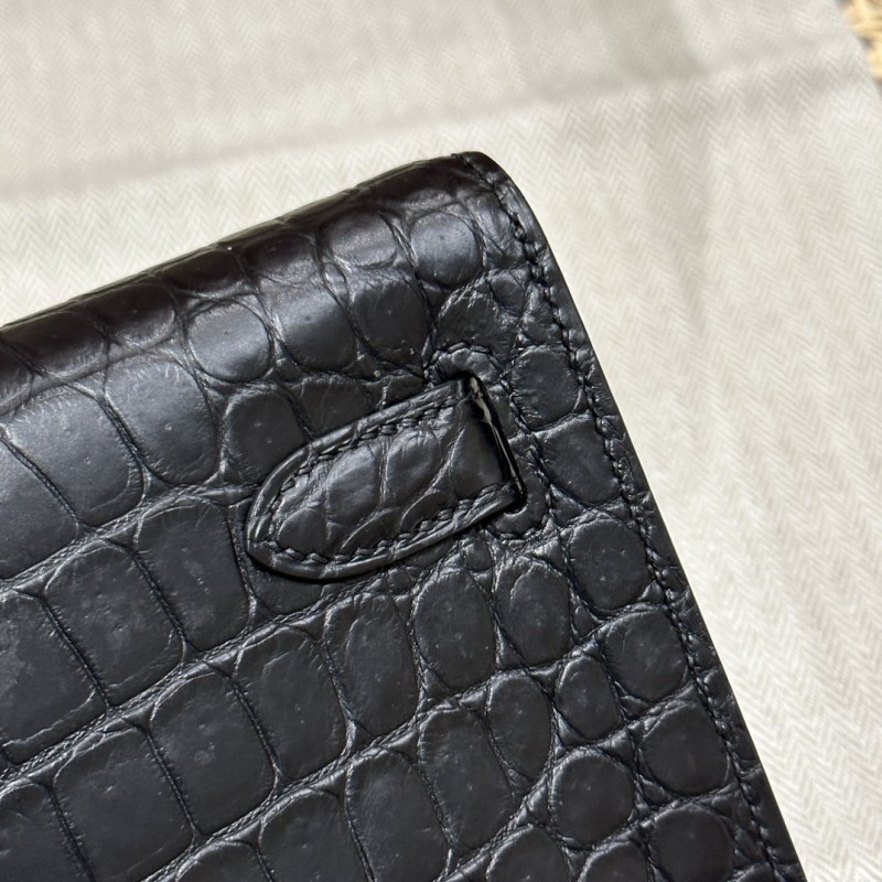 Kelly Cut 31 Porosus Crocodile“31*13*2.5CM”-0058=