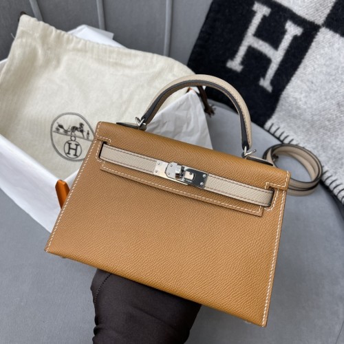 Mini Kelly  Epsom“19*13*7CM”-0011=