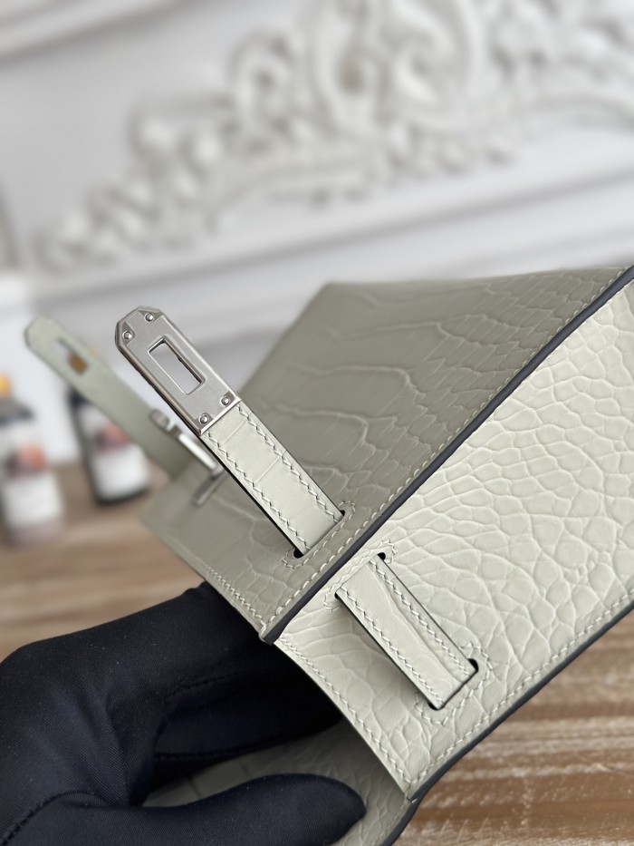 Mini Kelly Cowhide“22*14*8CM”-0011=