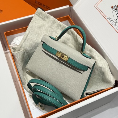Mini Kelly  Epsom“19*13*7CM”-0011=