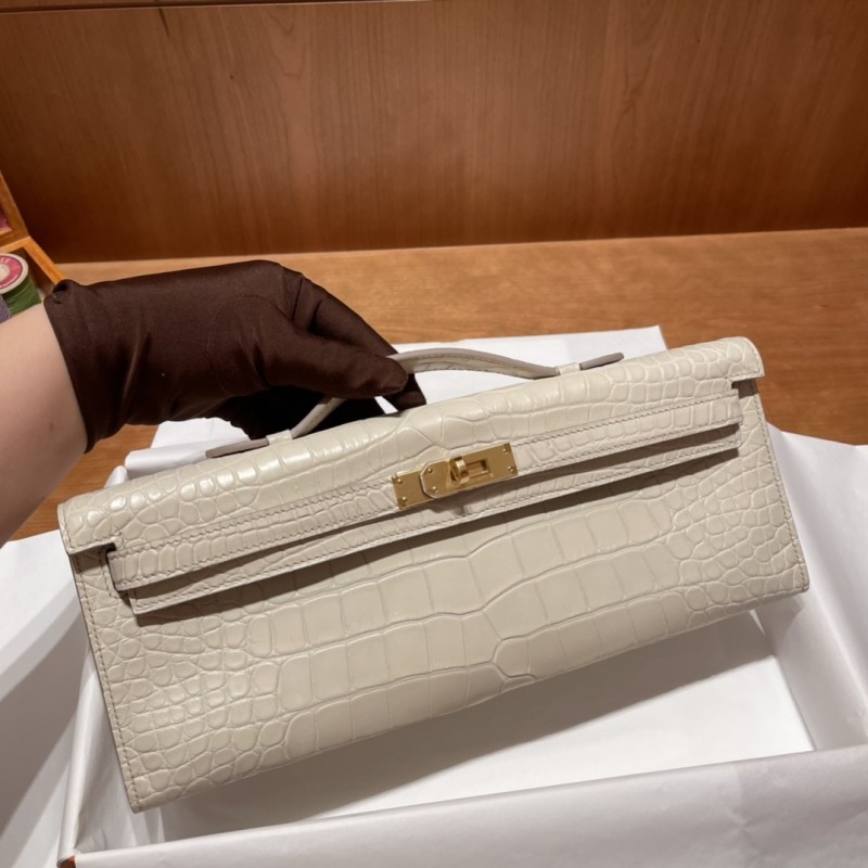 Kelly Cut 31 Porosus Crocodile“31*13*2.5CM”-0058=