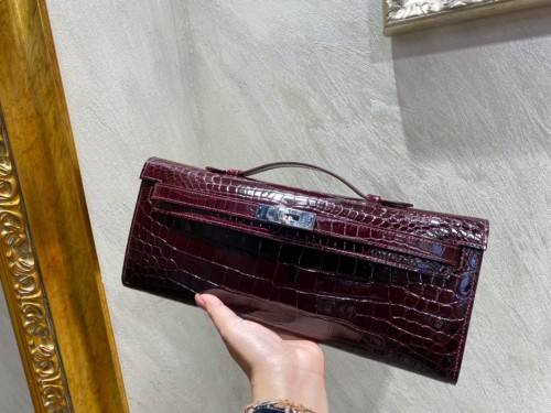 Kelly Cut Niloticus Crocodile“31*12*5CM”-0058=