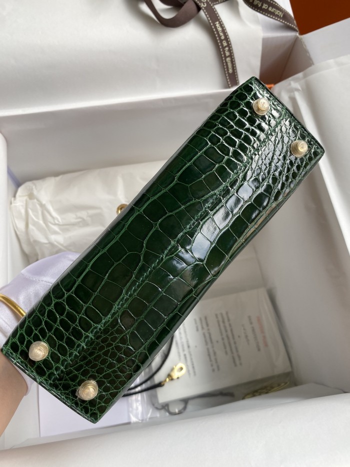 Mini 19 Kelly Alligator“19*13*7CM”-0048=