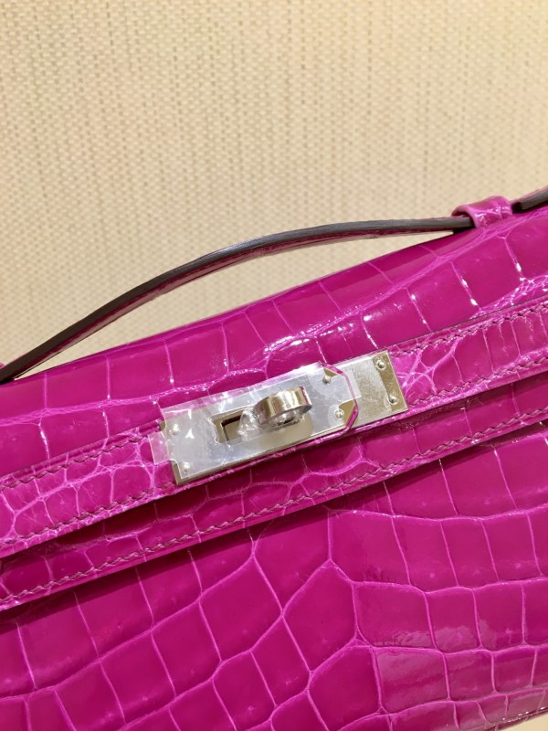Kelly Cut Niloticus Crocodile“31*12*5CM”-0058=
