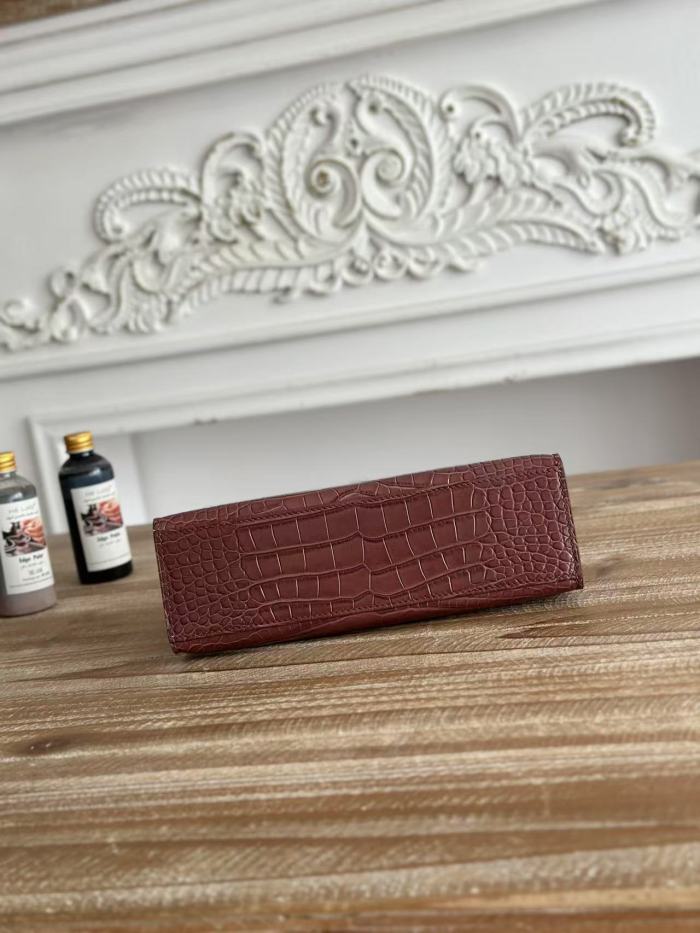 Mini Kelly Cowhide“22*14*8CM”-0011=