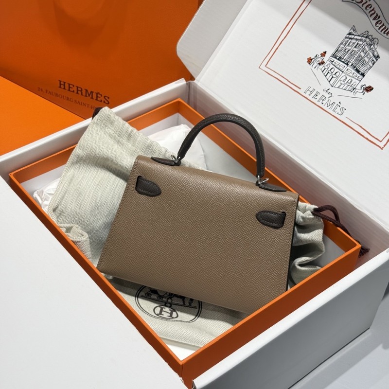 Mini Kelly  Epsom“19*13*7CM”-0011=