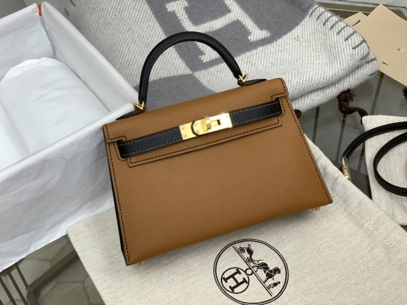 Mini Kelly  Epsom“19*13*7CM”-0011=