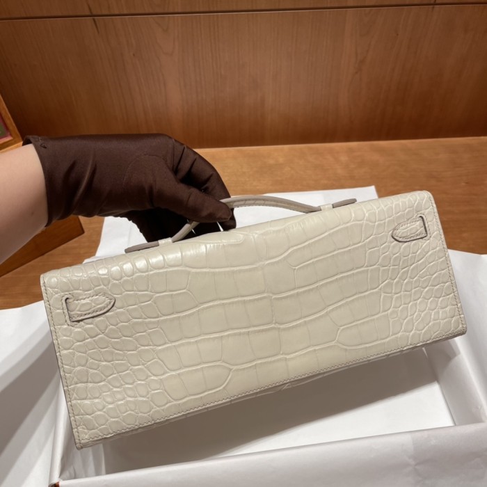 Kelly Cut 31 Porosus Crocodile“31*13*2.5CM”-0058=