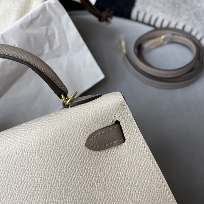 Mini Kelly  Epsom“19*13*7CM”-0011=