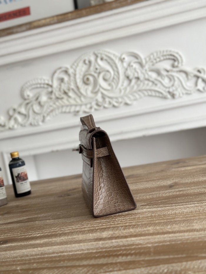 Mini Kelly Cowhide“22*14*8CM”-0011=