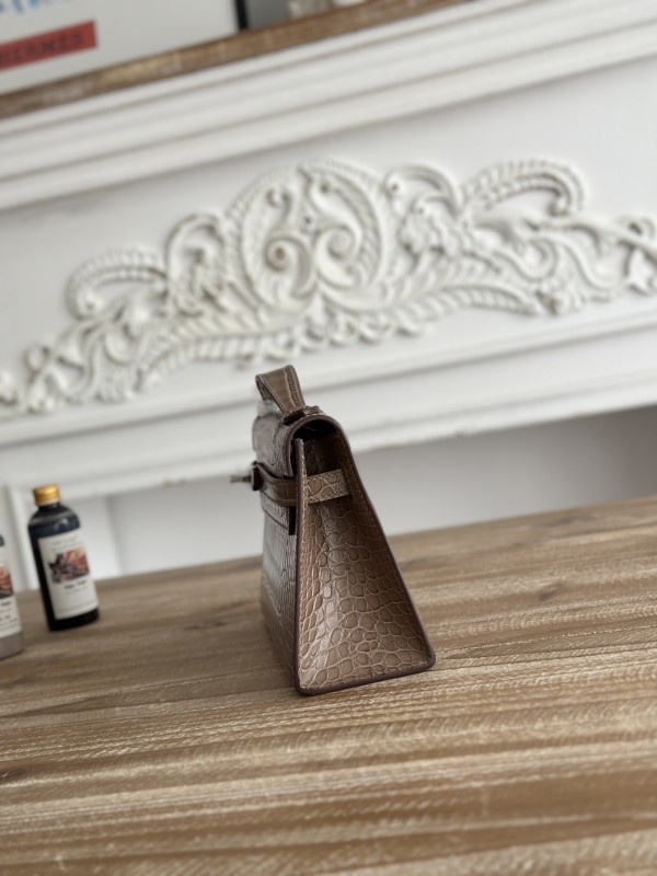 Mini Kelly Cowhide“22*14*8CM”-0011=