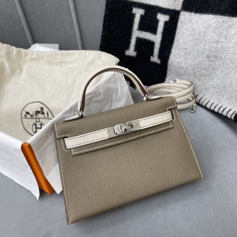 Mini Kelly  Epsom“19*13*7CM”-0011=