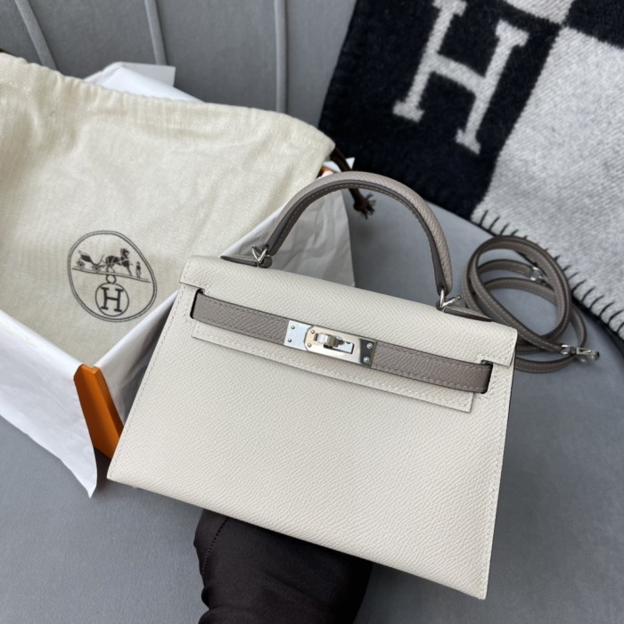 Mini Kelly  Epsom“19*13*7CM”-0011=