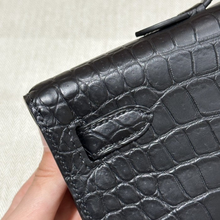 Kelly Cut 31 Porosus Crocodile“31*13*2.5CM”-0058=