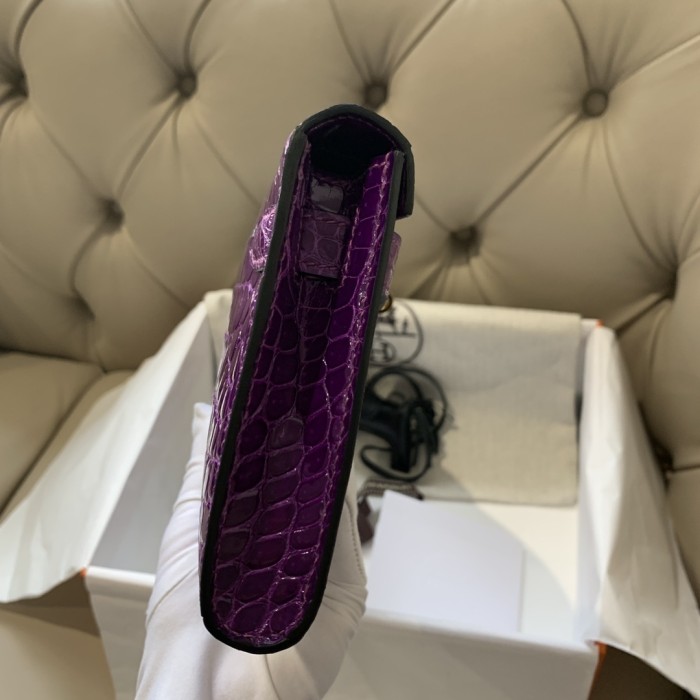 Kelly Cut 31 Porosus Crocodile“31*13*2.5CM”-0058=
