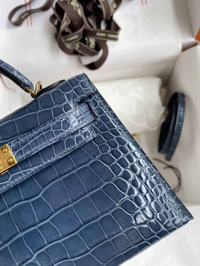 Mini 19 Kelly Alligator“19*13*7CM”-0048=