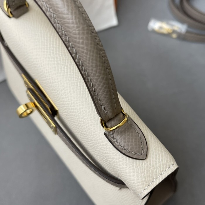 Mini Kelly  Epsom“19*13*7CM”-0011=
