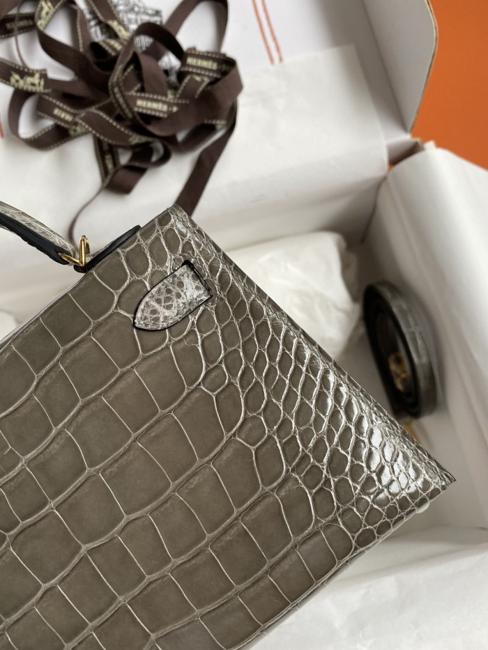 Mini 19 Kelly Alligator“19*13*7CM”-0048=