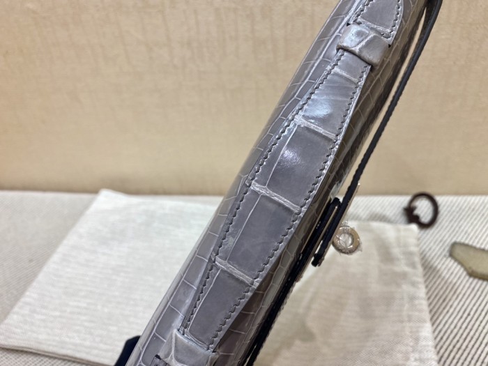 Kelly Cut Niloticus Crocodile“31*12*5CM”-0058=