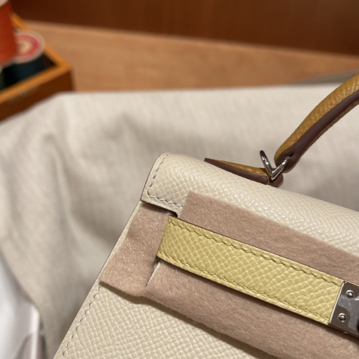 Mini Kelly  Epsom“19*13*7CM”-0011=