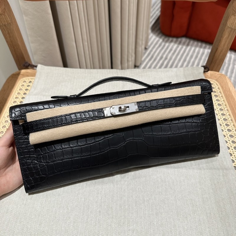 Kelly Cut 31 Porosus Crocodile“31*13*2.5CM”-0058=