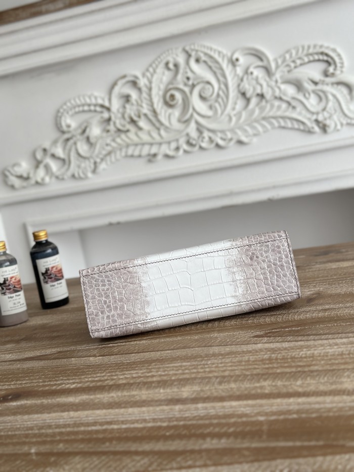 Mini Kelly Cowhide“22*14*8CM”-0011=