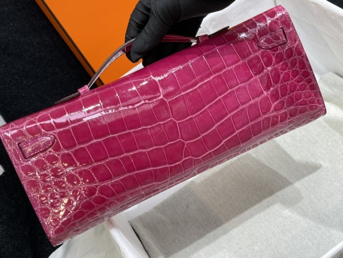 Kelly Cut Niloticus Crocodile“31*12*5CM”-0058=