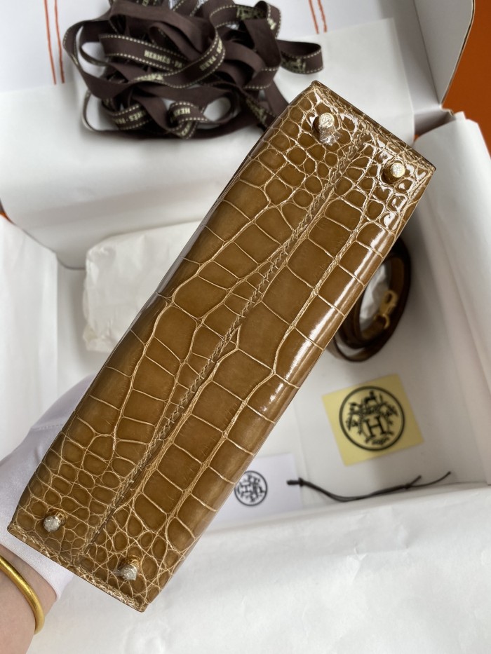 Mini 19 Kelly Alligator“19*13*7CM”-0048=