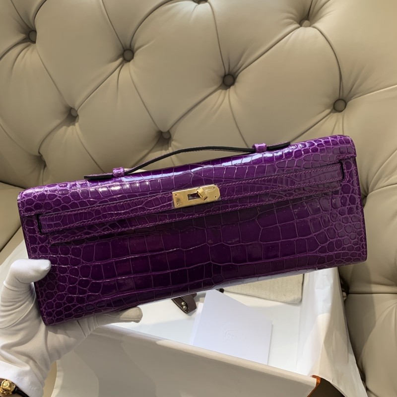 Kelly Cut 31 Porosus Crocodile“31*13*2.5CM”-0058=