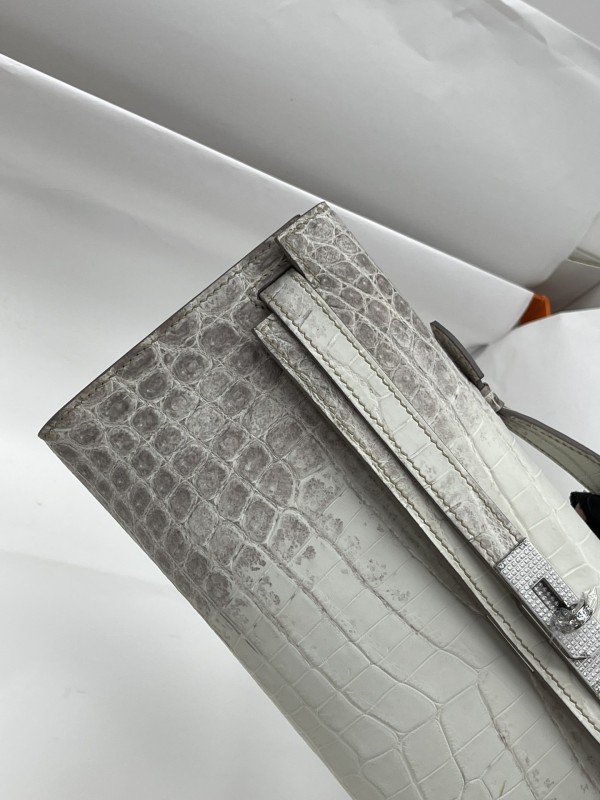 Kelly Cut 31 Porosus Crocodile“31*13*2.5CM”-0058=